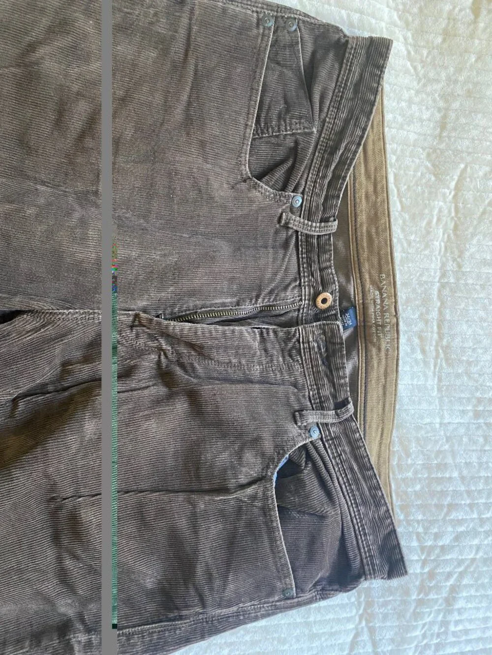 Mens Banana Republic Vintage Cords Straight Fit Size 34
